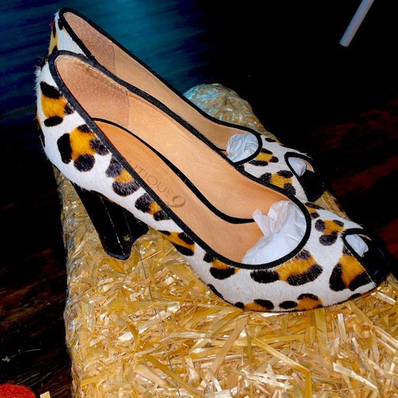 Boutique 9 Shoes - Boutique 9 Leopard Chunky Heels